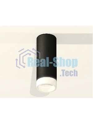 Светильник Ambrella Light XS6343043 SBK/FR черный песок/белый матовый MR16 GU5.3 (C6343, N6248)