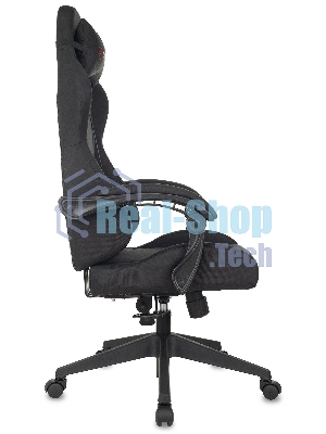 Кресло Бюрократ Zombie Predator Neo Black черный, экокожа, 120 кг, механизм качания
