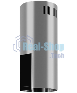 Вытяжка Kuppersberg MOTUBA 35 X, цилиндрическая, островная, 35 см, сенсорное управление, таймер, отвод/рециркуляция, 3 скорости, производительность 850 м3/ч, LED освещение, обратный клапан, уровень шума 68 дБ, угольный фильтр CF110 (опция), цвет нержавеющая сталь