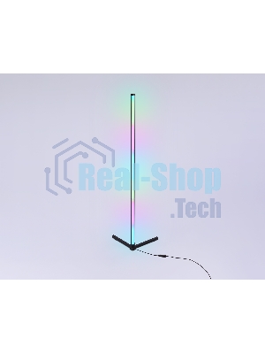 Светильник Ambrella light FL8022 BK черный LED 15W RGB D32*1250 (ПДУ РАДИО 2.4G)