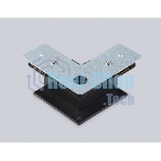 GL7166 BK черный коннектор угловой встраеваемый для шинопровода Standard 220V NEW 70*70*20