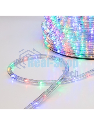 Дюралайт Neon-night LED, свечение с динамикой (3W) - мульти (RYGb), 24 LED/м, бухта 100м