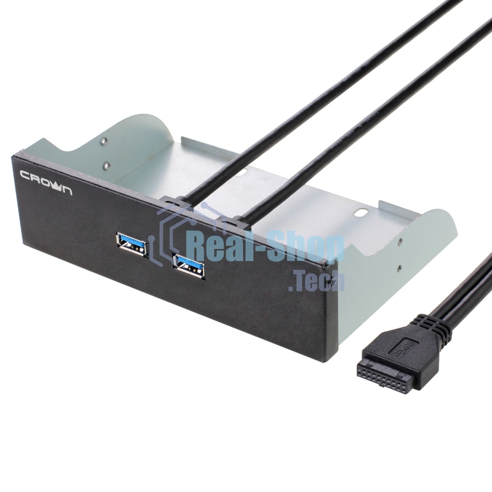 Панель CMU3-20 с двумя портами USB 3.0 в слот 5.25 компьютерного корпуса