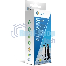 Чернила G&G GG-T6644Y желтый100мл для Epson L100, L110, L120, L130, L132, L210, L222