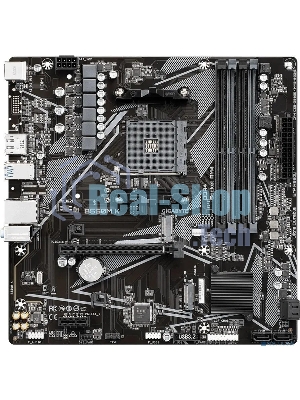 Материнская плата Gigabyte B550M K, AM4, AMD B550, 4xDDR4, 4xSATA, 2xM.2, 1xPCIe 4.0 x16, 1xPCIe x1, 1xHDMI, 1xDP, 1x 1Gb LAN, 4xUSB-A 3.2 Gen 1, 4xUSB-A 2.0, 3x3.5 мм, 7.1, mATX