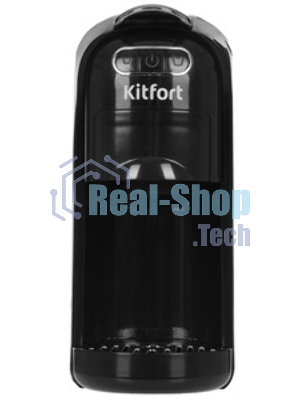 Кофемашина Kitfort КТ-7508 1400Вт серебристый/черный
