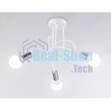 Светильник Ambrella light TR80414/3 WH/CH белый/хром E27/3 max 60W D670*370