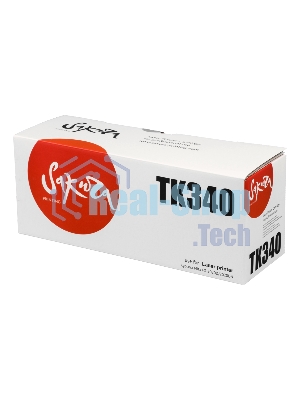 Картридж лазерный Sakura TK340/341/342/343/344 для Kyocera Mita FS-2020D/2020DN, черный, 12000 к.
