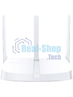 Роутер Mercusys MW306R 300 Mbps Multi-Mode Wireless N Router, 3 × Fixed External Antennas, 3× 10/100 LAN Port, 1× 10/100 WAN Port, 4 in 1- Access Point/Router/Range extender/WISP Mode, WPS/Reset Button, Parental Controls, Guest Network