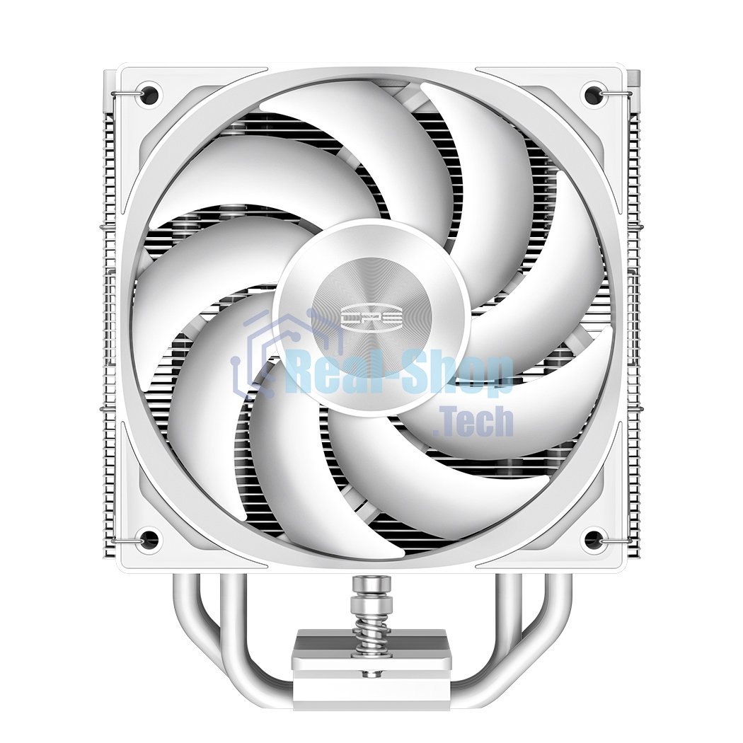 Кулер для процессора PCCooler RZ400 V2 WH белый 120мм алюминий+медь 2000rpm 32db 4-pin 230W 155мм