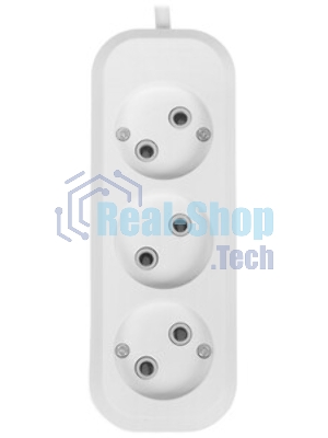 Удлинитель бытовой Smartbuy (SBE-10-3-10m-N) 3 гн х 10,0 м белый