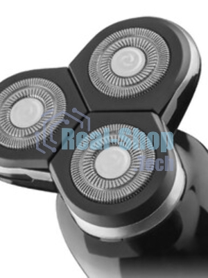 Электробритва Centek CT-2159 (черн/хром) 3 плавающие головки, аккумулятор+работа от сети, Li-Ion600мА·ч