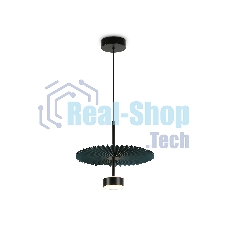 Светильник Ambrella light LH72605 BK/DB черный/синий 6W 3000K D300*260-1770