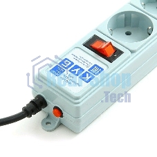 Сетевой фильтр Powercube SPG-B-15 5 м, 5 розеток, серый, коробка