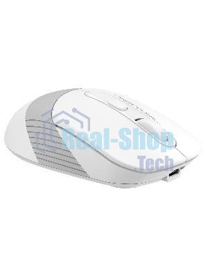 Мышь беспроводная A4Tech Fstyler FB10C белый/серый, 2000 dpi, радиоканал, Bluetooth, USB, кнопки - 4