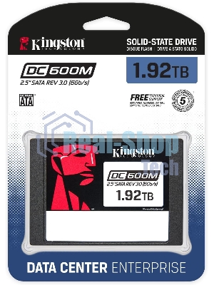 Накопитель SSD Kingston DC600M, 1920Gb, SATA III, 2.5
