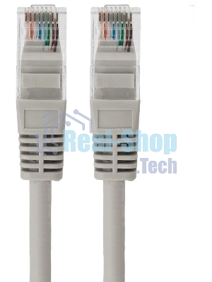 Пaтч-корд U/UTP Rexant, cat.5e, RJ45-RJ45, неэкранированный, LSZH серый, 0,5м