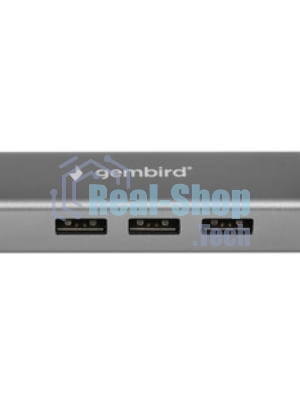 USB-концентратор Gembird UHB-C464, USB 3.0, USB 4 порта, USB