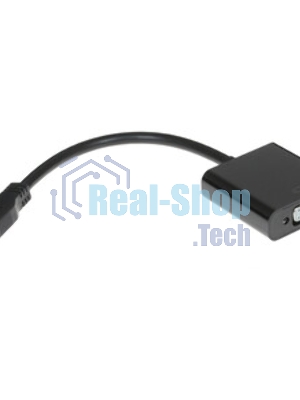 Видеоадаптер (конвертер) USB 3.0 --> VGA Cablexpert AB-U3M-VGAF-01, черный