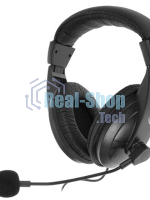 Гарнитура Ritmix RH-540M чёрный, проводная, USB