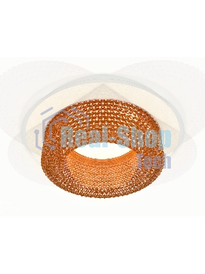 Комплект встраиваемого светильника Ambrella light XC7621024 SWH/CF белый песок/кофе MR16 GU5.3 (C7621, N7195)