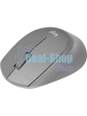 Мышь беспроводная Logitech M280 серый, 1000 dpi, радиоканал, USB, кнопки - 3
