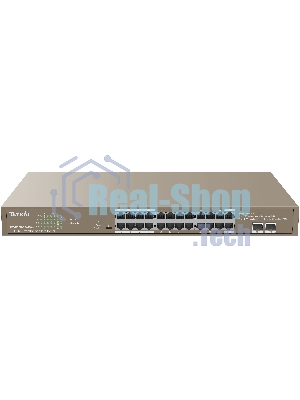 Коммутатор 24PORT 24POE TEG1126P-24-410W Tenda