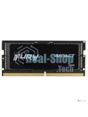 Оперативная память Kingston Fury Impact, DDR5, 32GB (1x32GB), 5600MHz, CL40, SO-DIMM