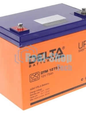 Батарея для ИБП Delta DTM 1275 L (12V, 75Ah)