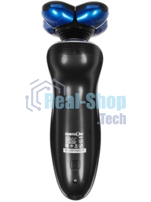 Электробритва Centek CT-2182 ротор, 5 плавающих головок, аккумулятор + работа от сети, влажное бритье