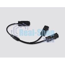 GL1114 BK черный коннектор питания T-образный для шинопровода Magnetic 220V 250*150*18