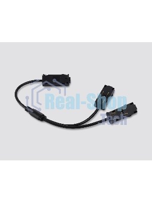 GL1114 BK черный коннектор питания T-образный для шинопровода Magnetic 220V 250*150*18