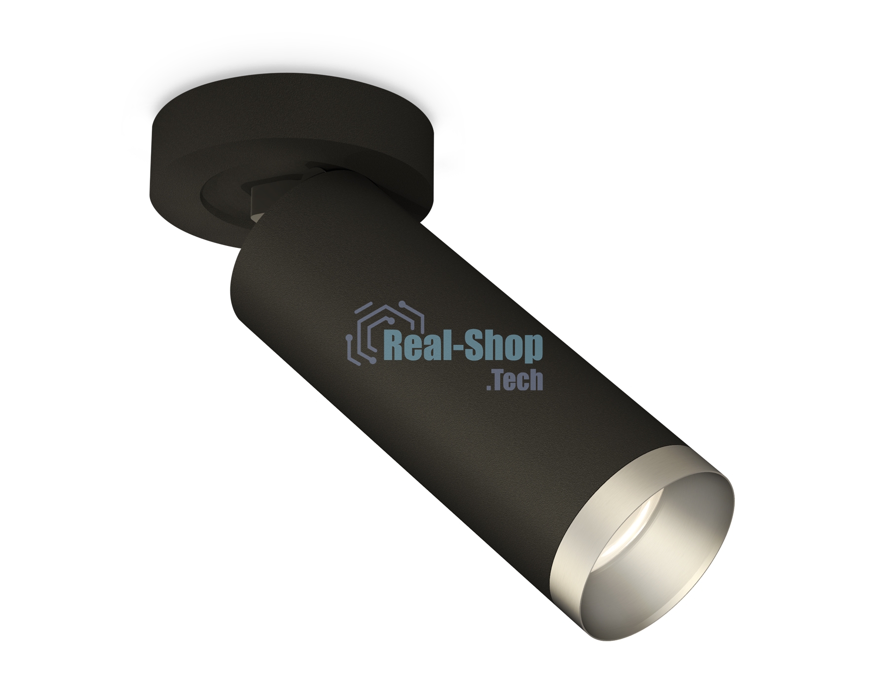 Светильник Ambrella Light XM6343203 SBK/MCH черный песок/хром матовый MR16 GU5.3 (A2229, C6343, N6133)
