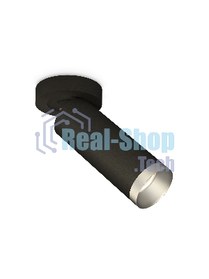 Светильник Ambrella Light XM6343203 SBK/MCH черный песок/хром матовый MR16 GU5.3 (A2229, C6343, N6133)