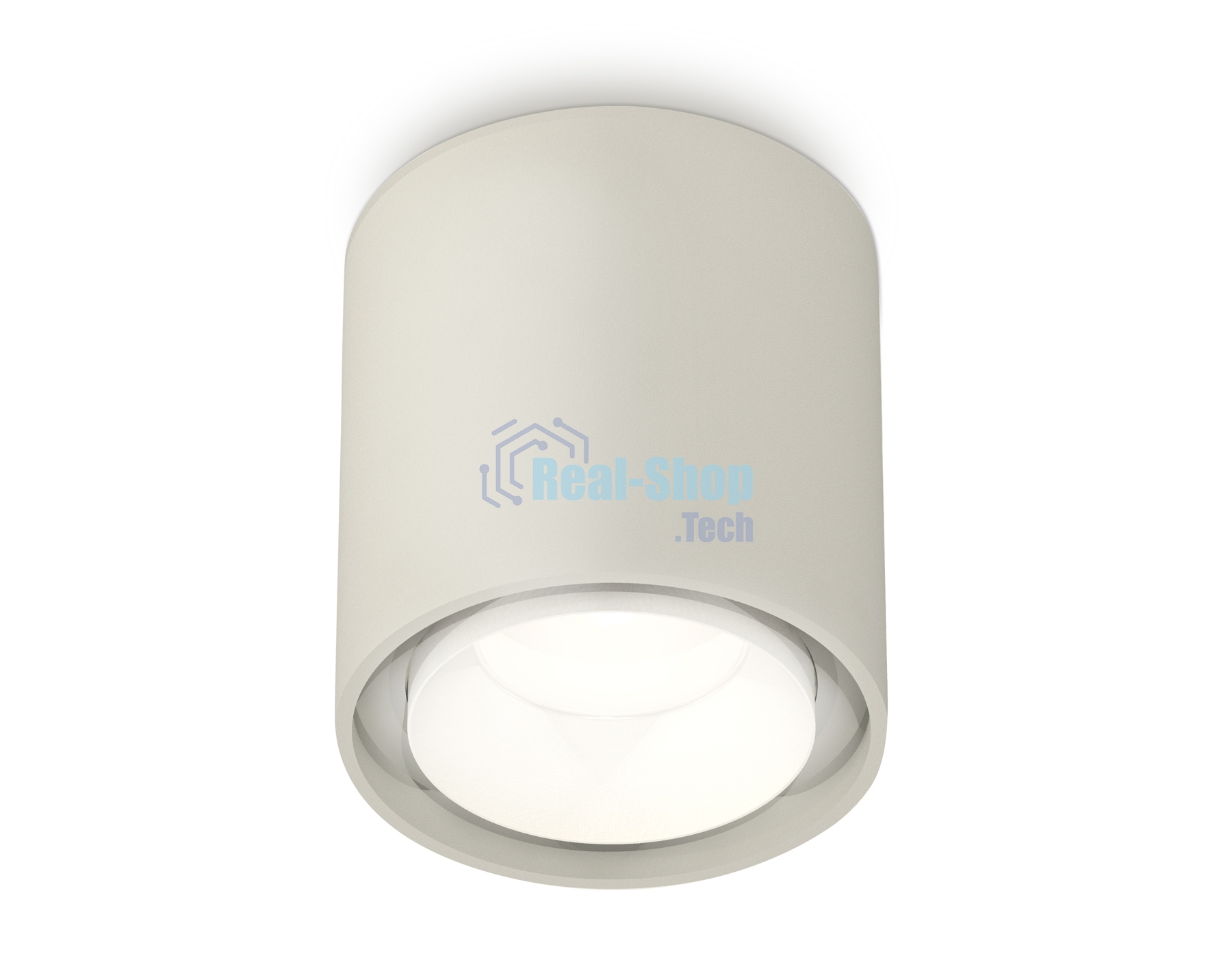 Светильник Ambrella Light XS7724001 SGR/SWH серый песок/белый песок MR16 GU5.3 (C7724, N7030)