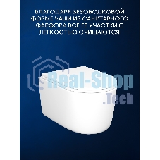 Инсталляция с унитазом комплект BAU PRO 6 в 1: унитаз подвесной безободковый торнадо Bau Hotel 53х36, быстросъемное сиденье микролифт, кнопка смыва BAU Stil антивандальная для системы двойного слива,сатин