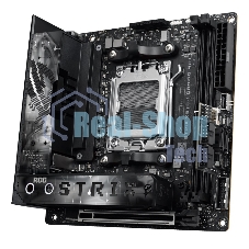 Материнская плата ASUS ROG STRIX X870-I GAMING WIFI, AM5, AMD X870, 2xDDR5, 2xSATA, 2xM.2, 1xPCI-E 5.0 x16, 1xHDMI, 2xUSB-C USB4, 1xUSB-C 10Gbps, 4xUSB-A 10Gbps, 1x 2.5Gb LAN, 2x3.5 мм, Mini-ITX