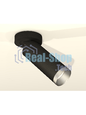 Светильник Ambrella Light XM6343203 SBK/MCH черный песок/хром матовый MR16 GU5.3 (A2229, C6343, N6133)