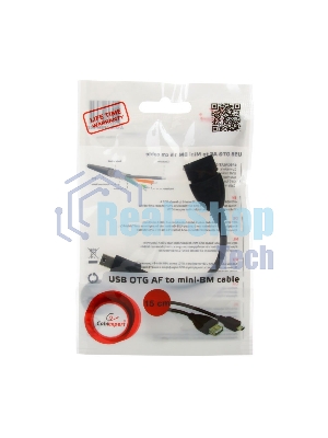 Кабель Gembird/Cablexpert AF/Mini-BM, 0.15м, пакет