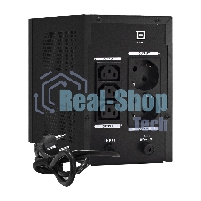 Источник бесперебойного питания ExeGate EX292798RUS SpecialPro UNB-1500.LED.AVR.2SH.3C13.USB 1500VA/950W, LED, AVR, 2*Schuko+3*C13,USB,съемн.кабель, металлический корпус, черный