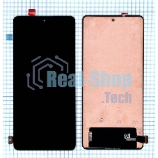 Дисплей для Xiaomi Mi 11T/Mi 11T Pro в сборе с тачскрином (original lcd) черный