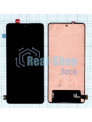 Дисплей для Xiaomi Mi 11T/Mi 11T Pro в сборе с тачскрином (original lcd) черный