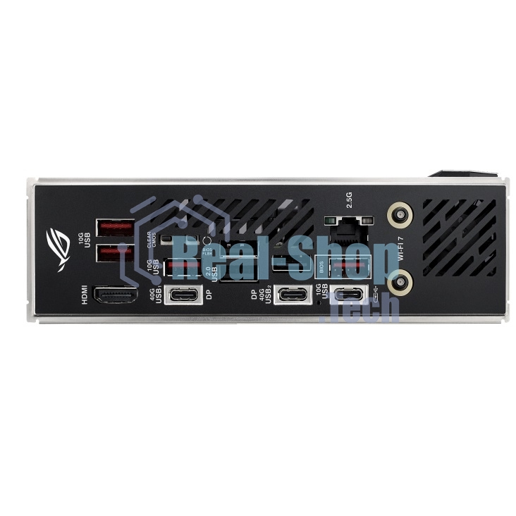 Материнская плата ASUS ROG STRIX X870-I GAMING WIFI, AM5, AMD X870, 2xDDR5, 2xSATA, 2xM.2, 1xPCI-E 5.0 x16, 1xHDMI, 2xUSB-C USB4, 1xUSB-C 10Gbps, 4xUSB-A 10Gbps, 1x 2.5Gb LAN, 2x3.5 мм, Mini-ITX