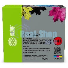 Картридж струйный Cactus CS-CL441 многоцветный (180стр.) для Canon PIXMA MG2140/MG3140