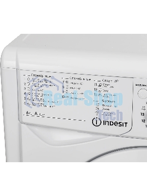 Стиральная машина Indesit IWSC 6105 белый, загрузка фронтальная 6 кг, 1000 об/мин., класс: А