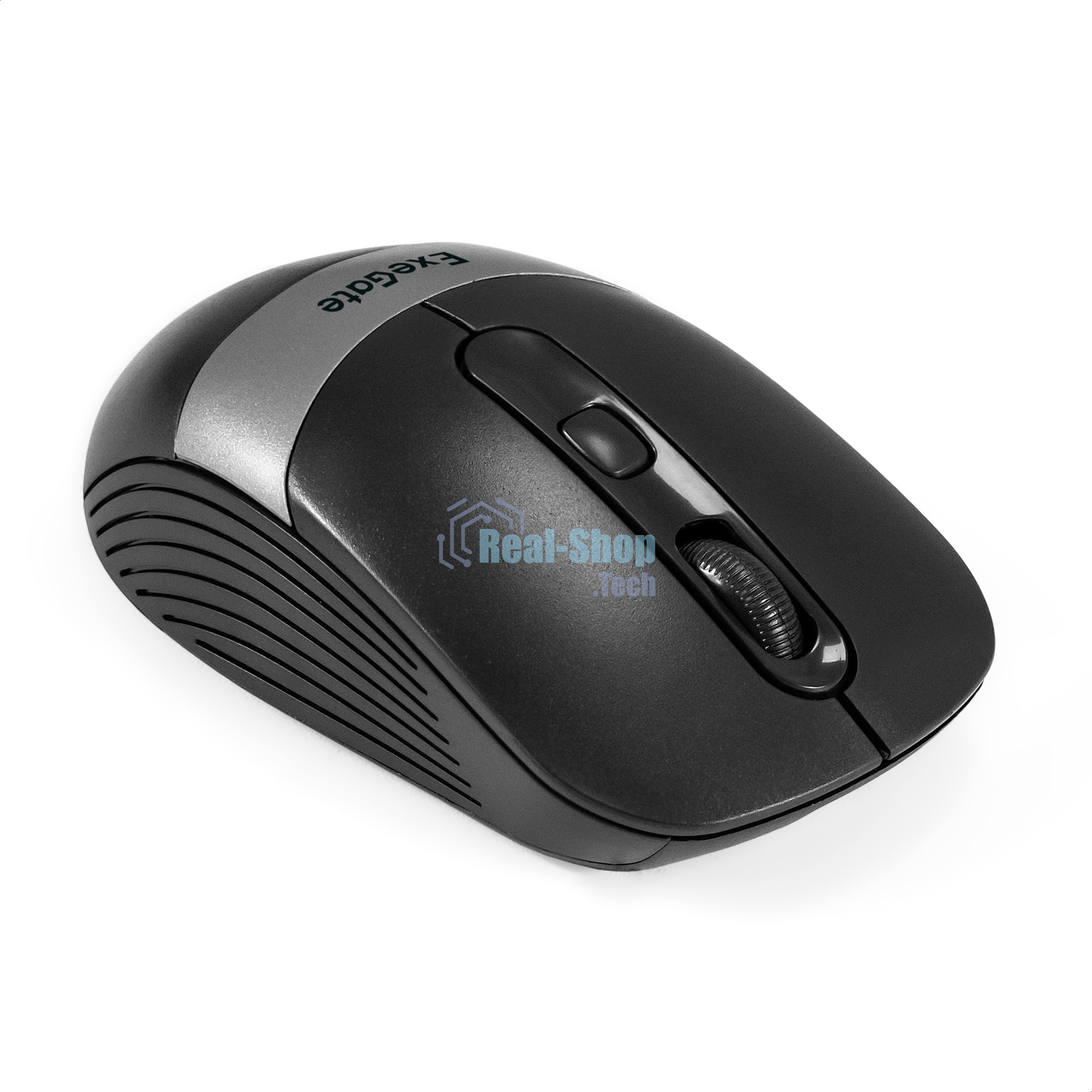 Мышь беспроводная ExeGate Professional Standard FG-10 черный, 1200 dpi, радиоканал, USB, кнопки - 4