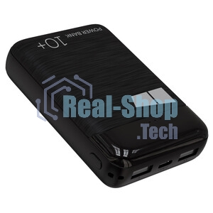 Портативный аккумулятор MORE CHOICE (4620202552532) PB19-10 черный - 10000mAh 2USB