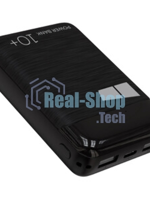 Портативный аккумулятор MORE CHOICE (4620202552532) PB19-10 черный - 10000mAh 2USB