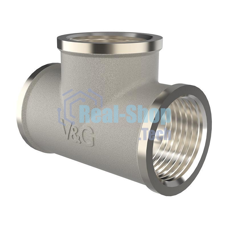 VG-202104 Тройник ВxВxВ V&G 1 1/4