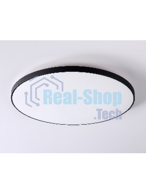 Потолочный светодиодный светильник Ambrella light FZ1227 BK черный IP44 43W 4200K D455*60 (Без ПДУ)